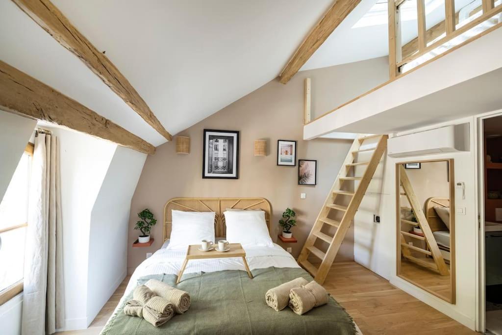 Apartament Pavillon Eden « L'Ecrin » Paryż Zewnętrze zdjęcie